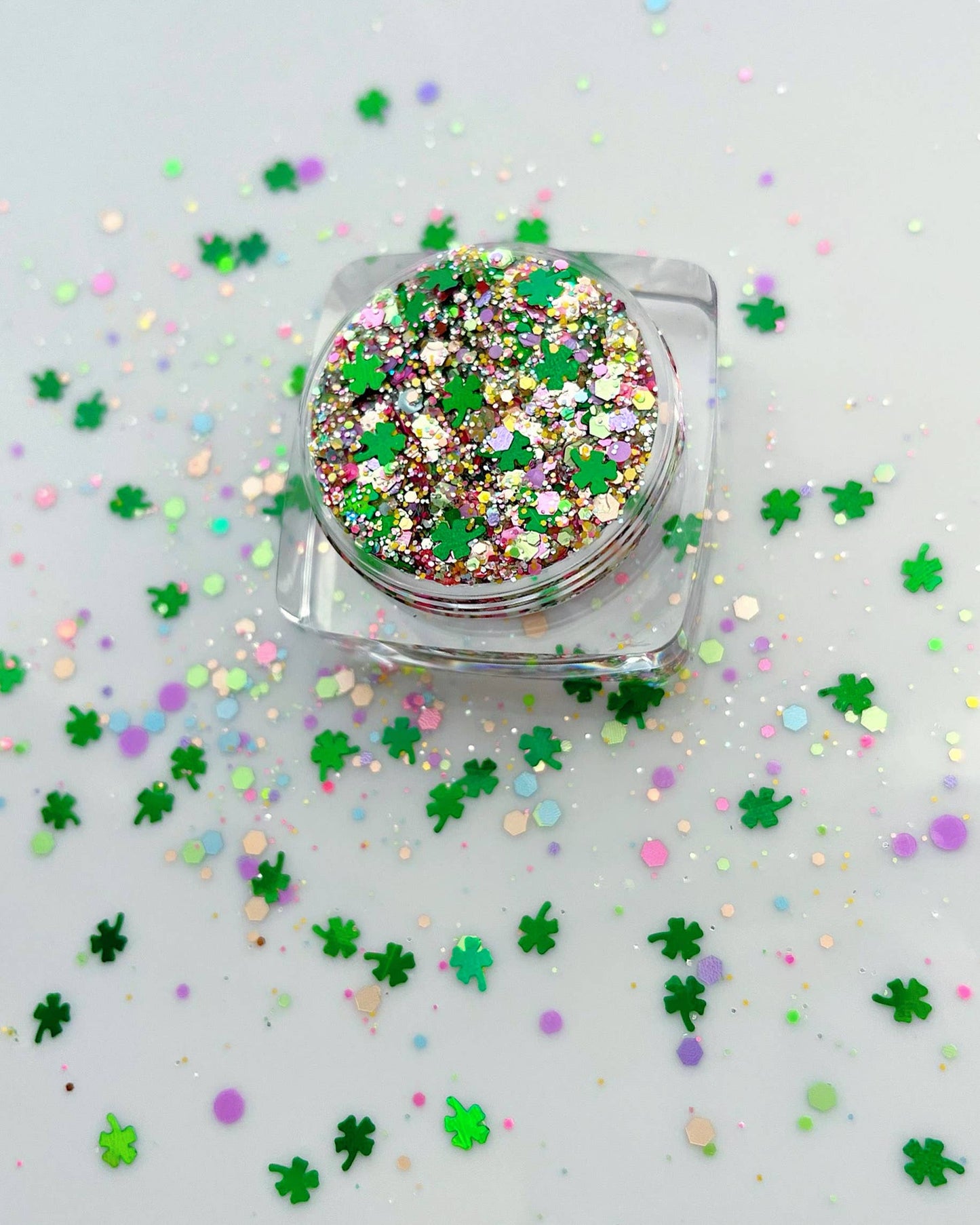 Rainbow Irish Face and Body Glitter