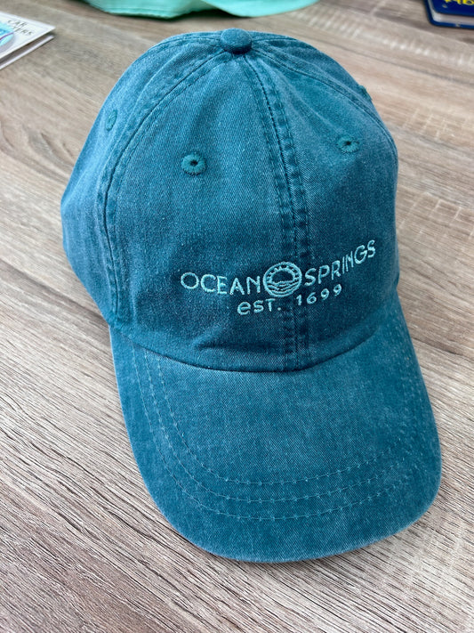 OS Sun Logo Hat - Seafoam