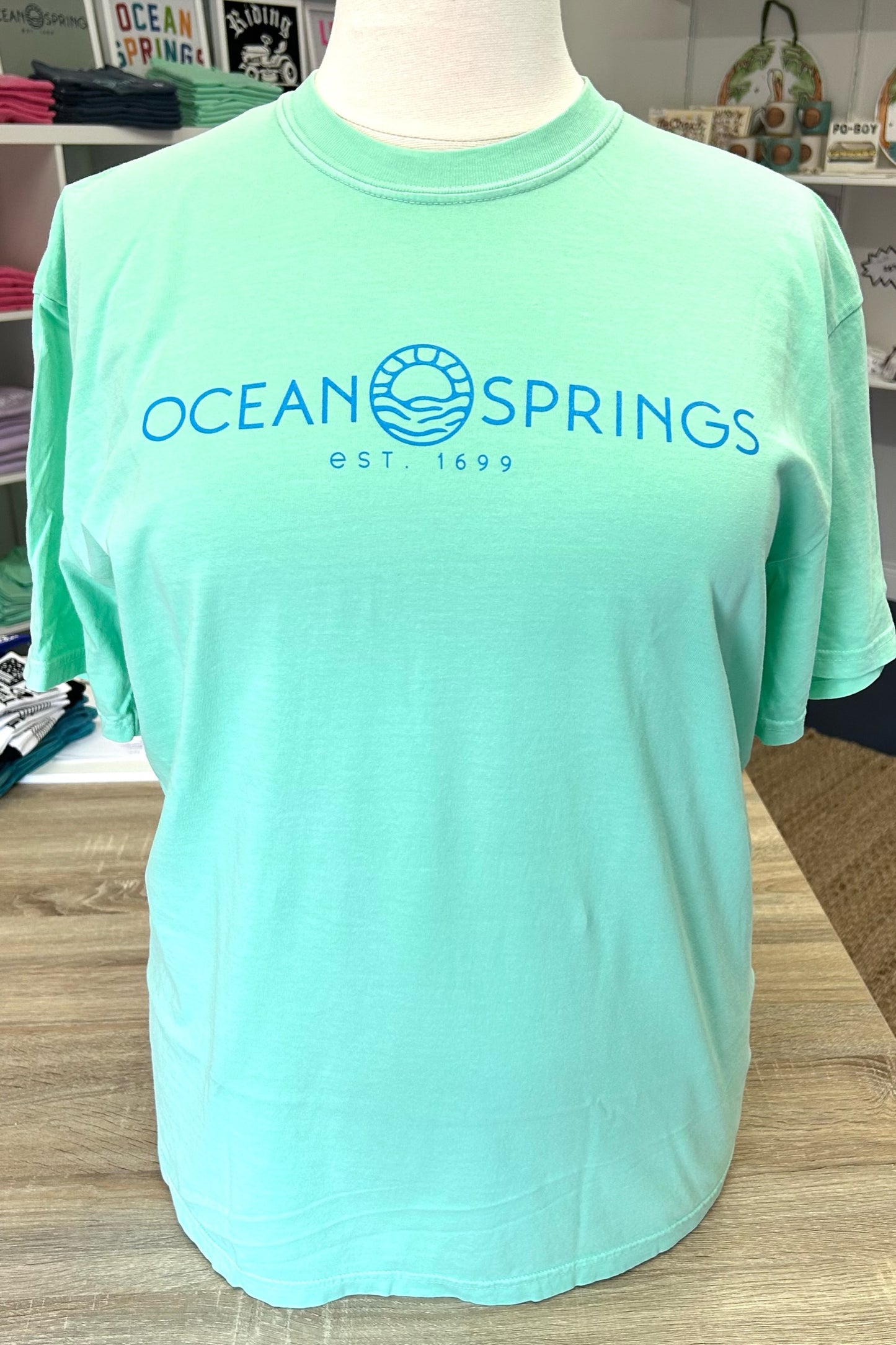 OS Sun Logo Tee - Island Reef