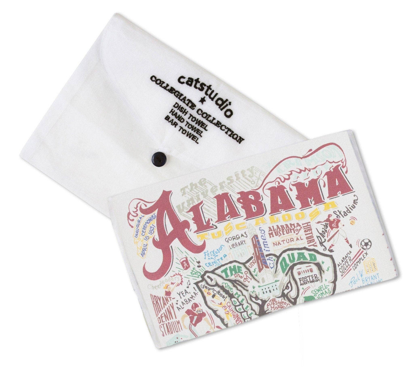 Alabama Collegiate Dish Towel