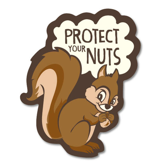 Protect Your Nuts Sticker