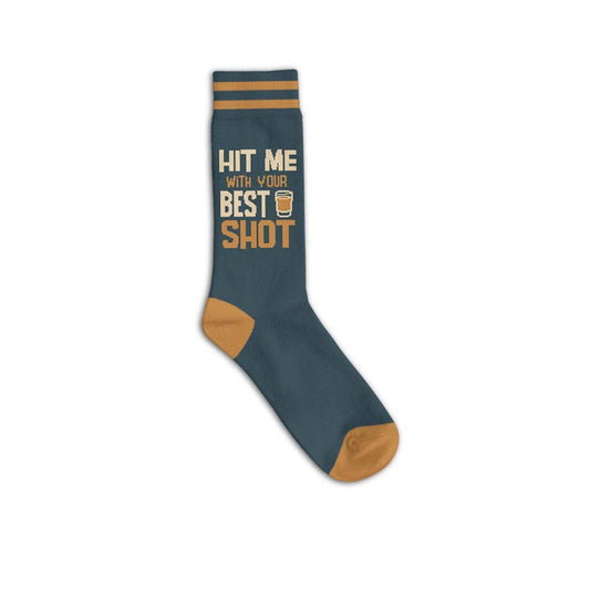 Hit Me With Your Best Shot Socks