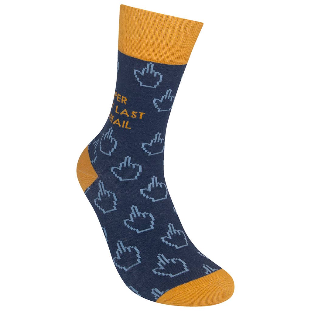 Per My Last Email Socks