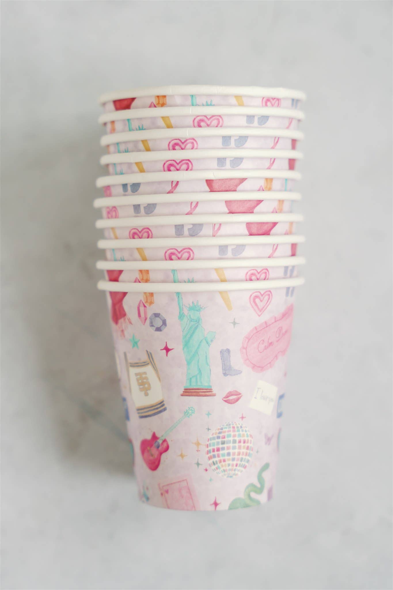 Taylor Swift Paper Cup Pack