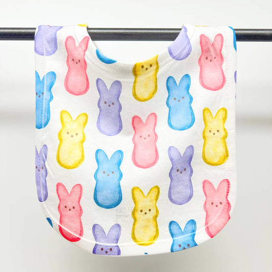 Bunny Treats Baby Bib