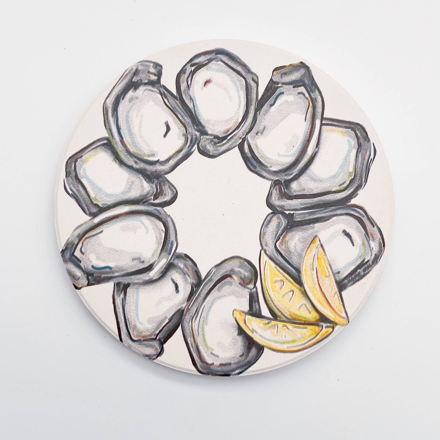 Oyster Wreath Coaster