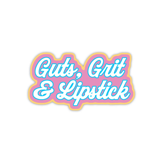 Dolly: Guts, Grit & Lipstick Sticker