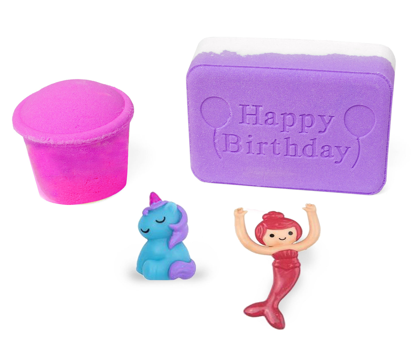 Unicorn & Mermaid Surprise Bath Bomb Birthday Box