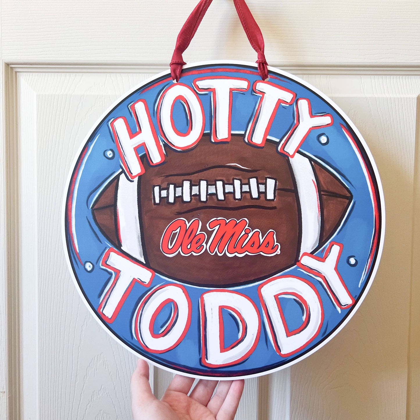 Ole Miss Door Hanger