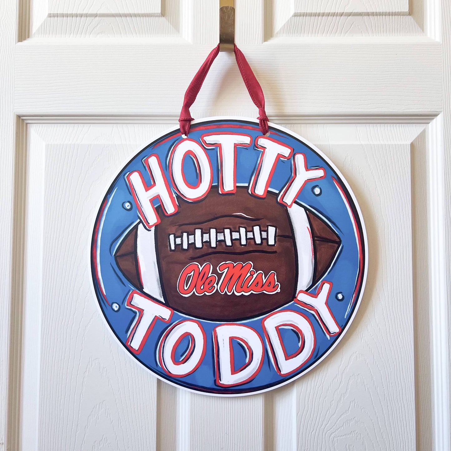 Ole Miss Door Hanger