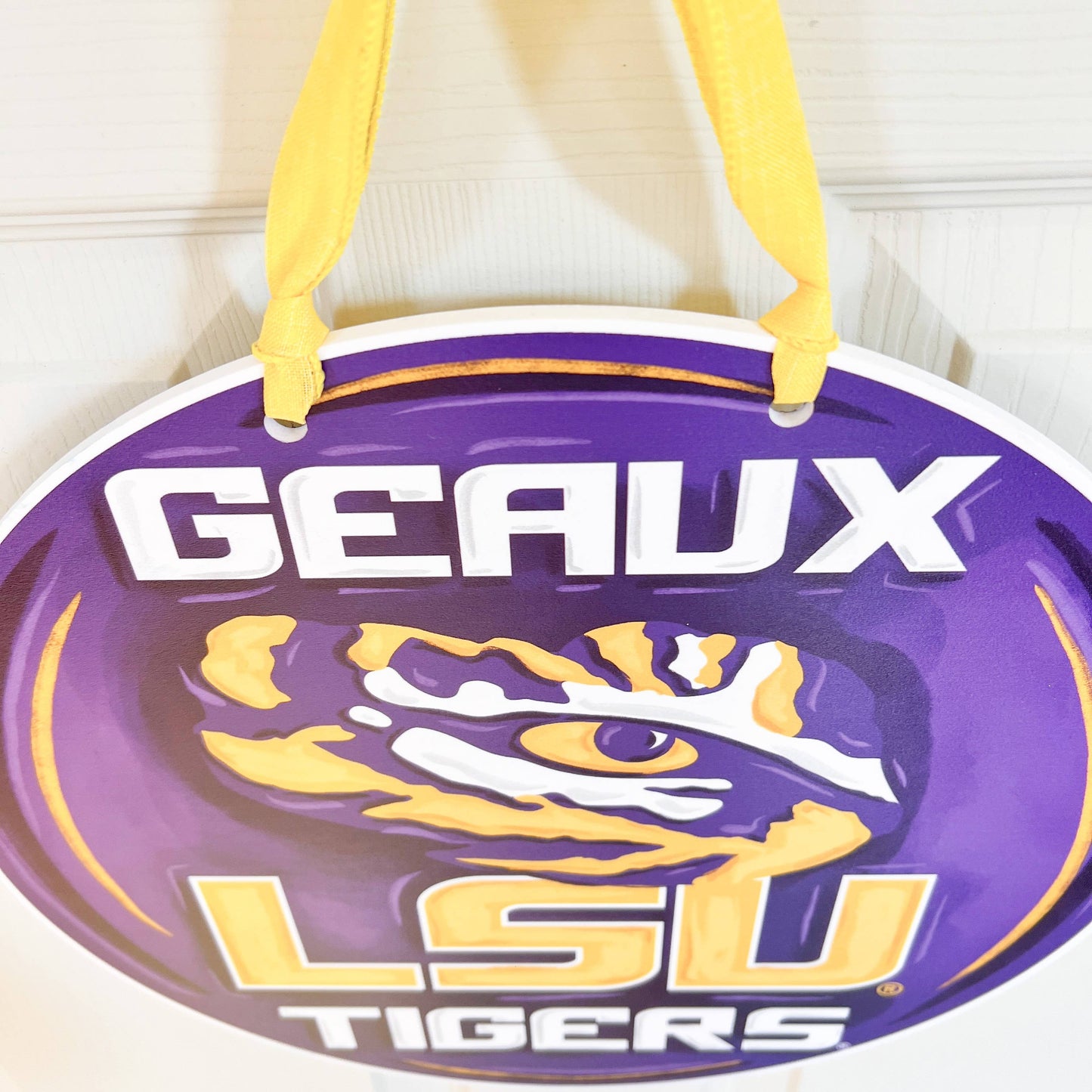 Louisiana State University Door Hanger