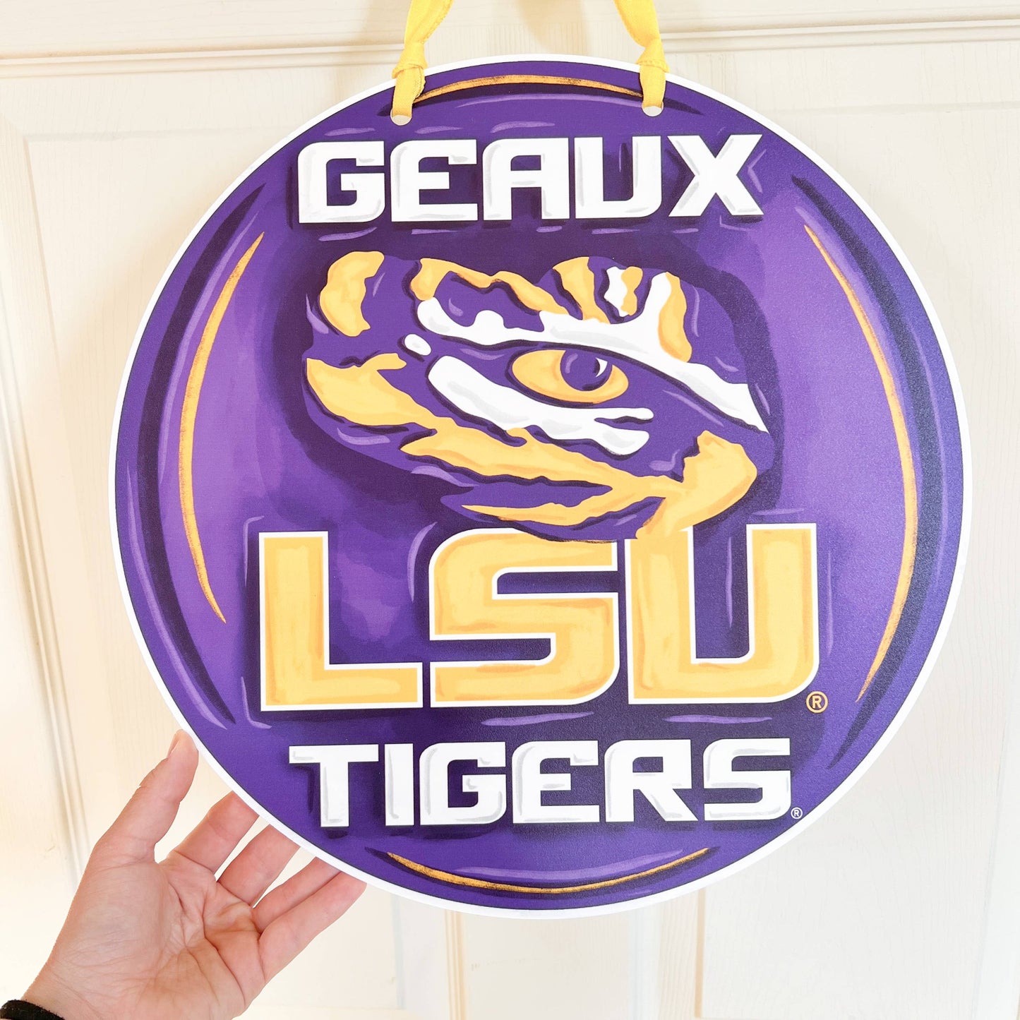 Louisiana State University Door Hanger