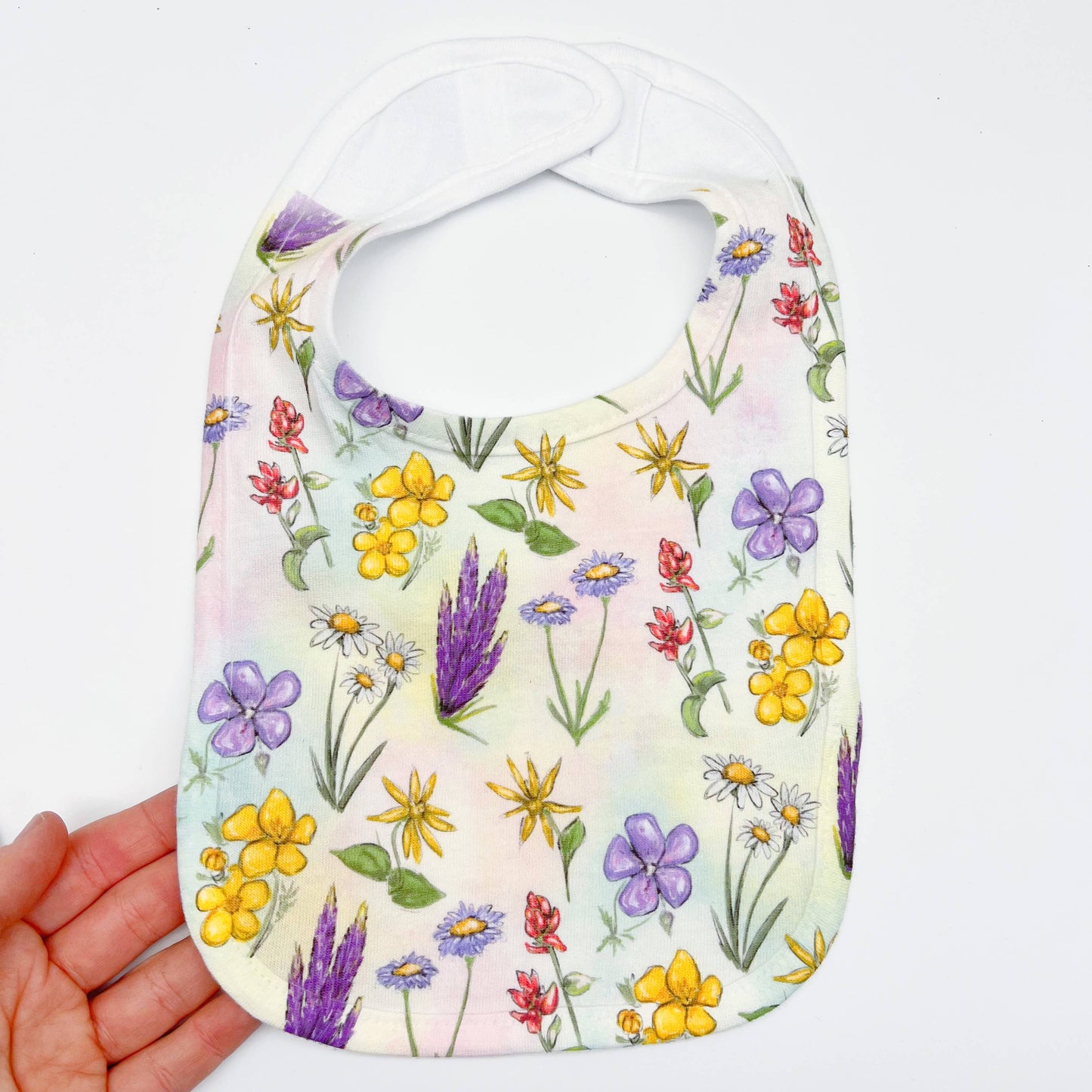 Wildflower Baby Bib