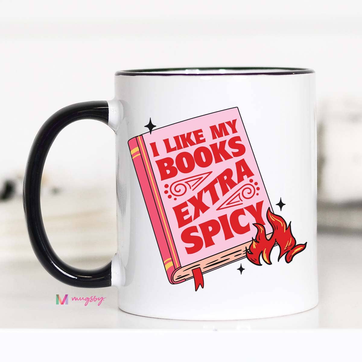 I Like my Books Extra Spicy Mug