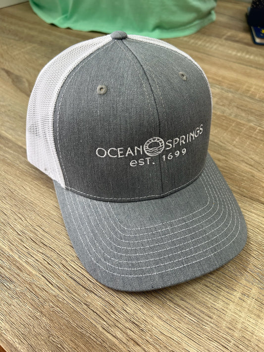 OS Sun Logo Richardson Hat - Grey