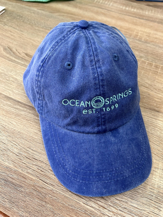 OS Sun Logo Hat - Blue