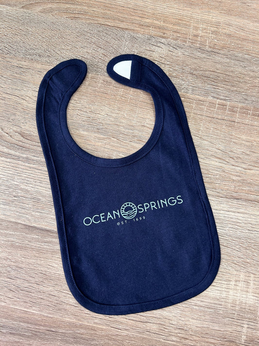 OS Sun Logo Bib - Navy