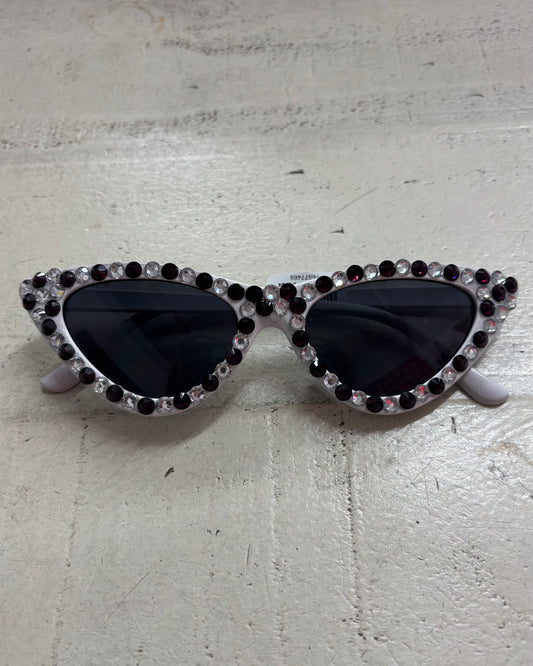 Maroon & White sunglasses