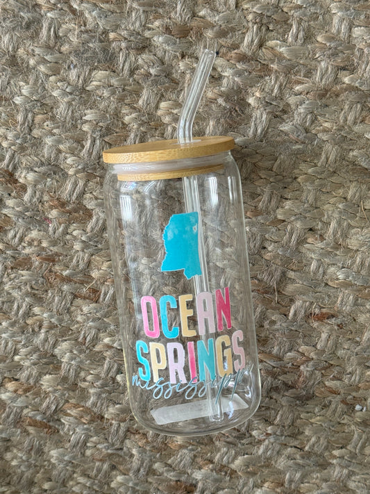 Ocean Springs Glass Tumbler