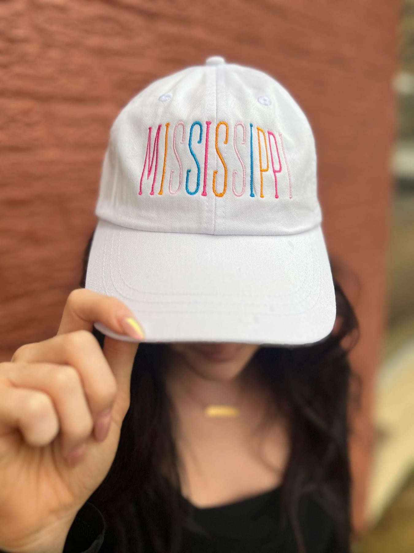 Mississippi Embroidered Hat