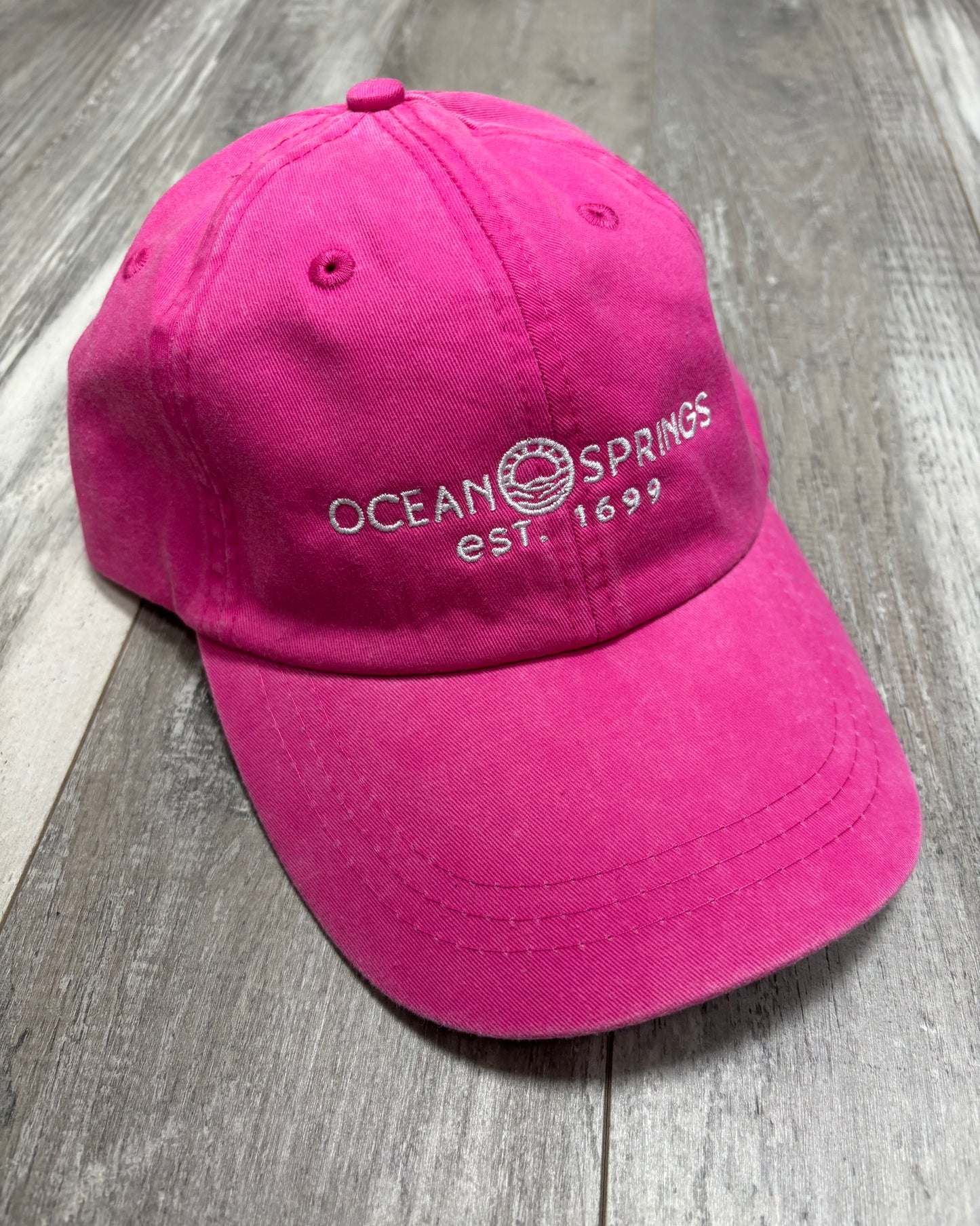 Neon Pink Ocean Springs hat