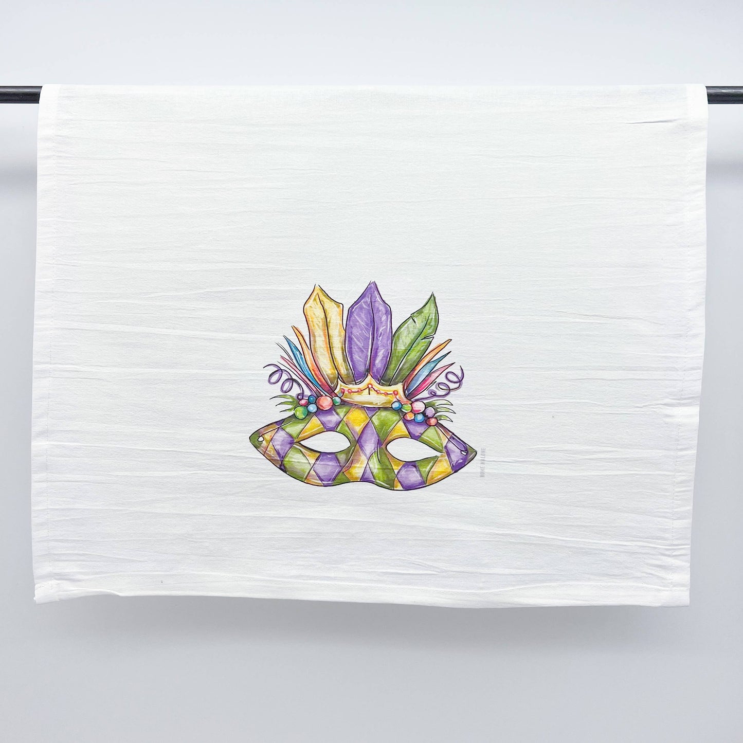 Carnival Mask Towel