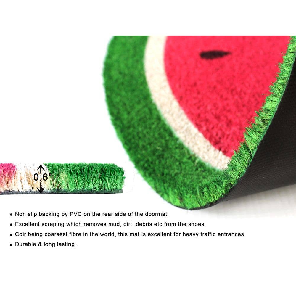 Watermelon Coir Doormat