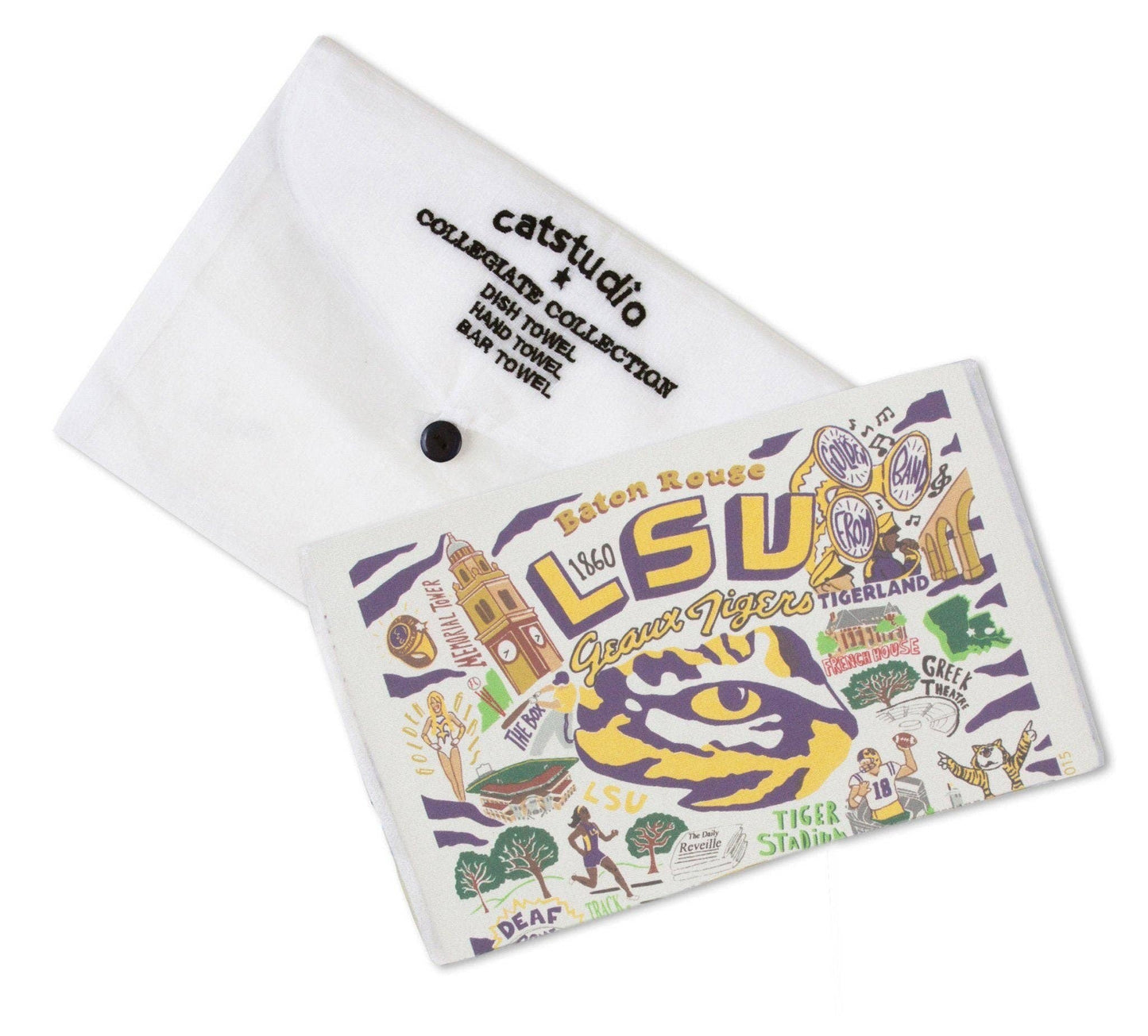 Louisiana State University (LSU) Collegiate Dish Towel