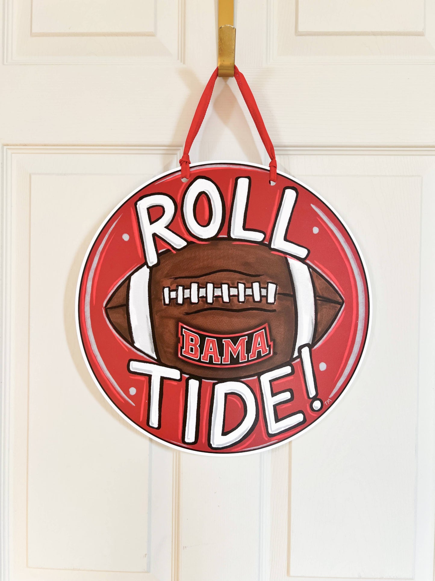 Alabama Roll Tide Door Hanger