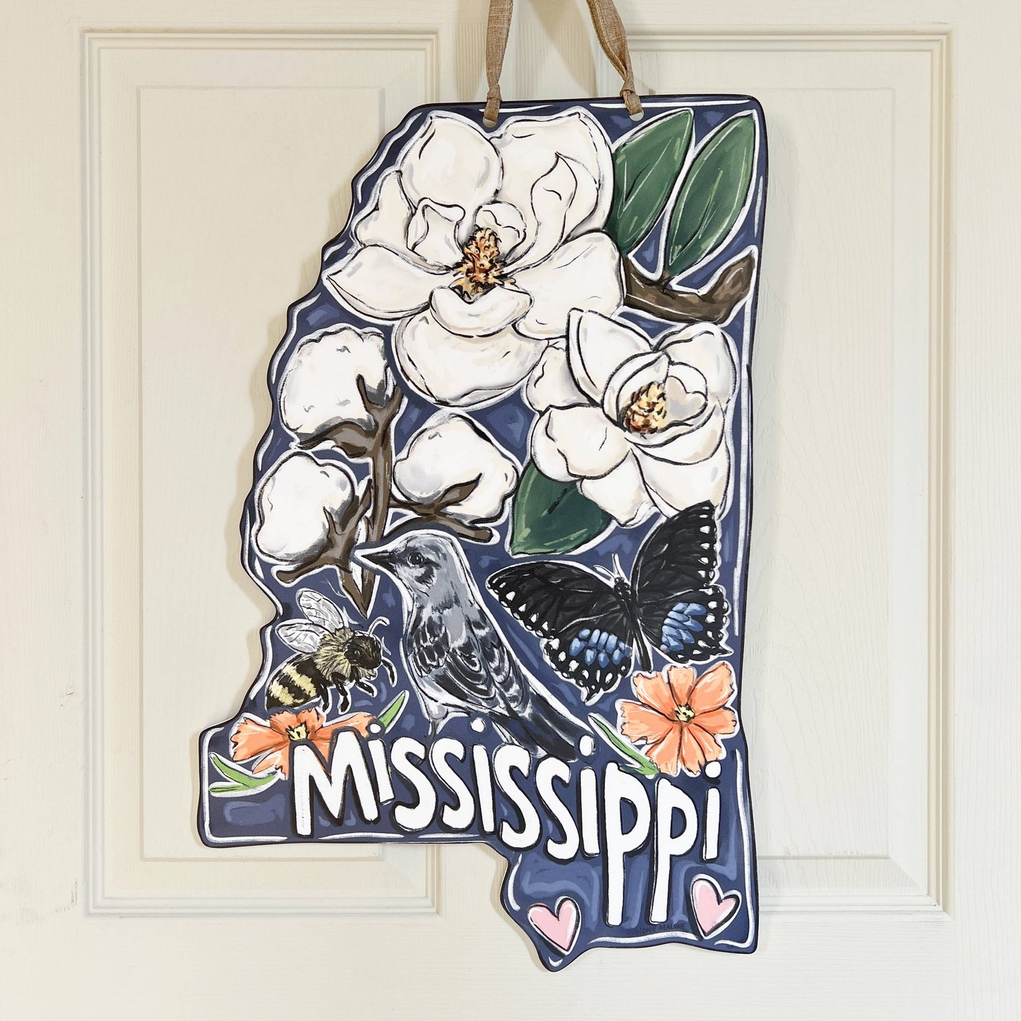 Mississippi State Favorites Door Hanger