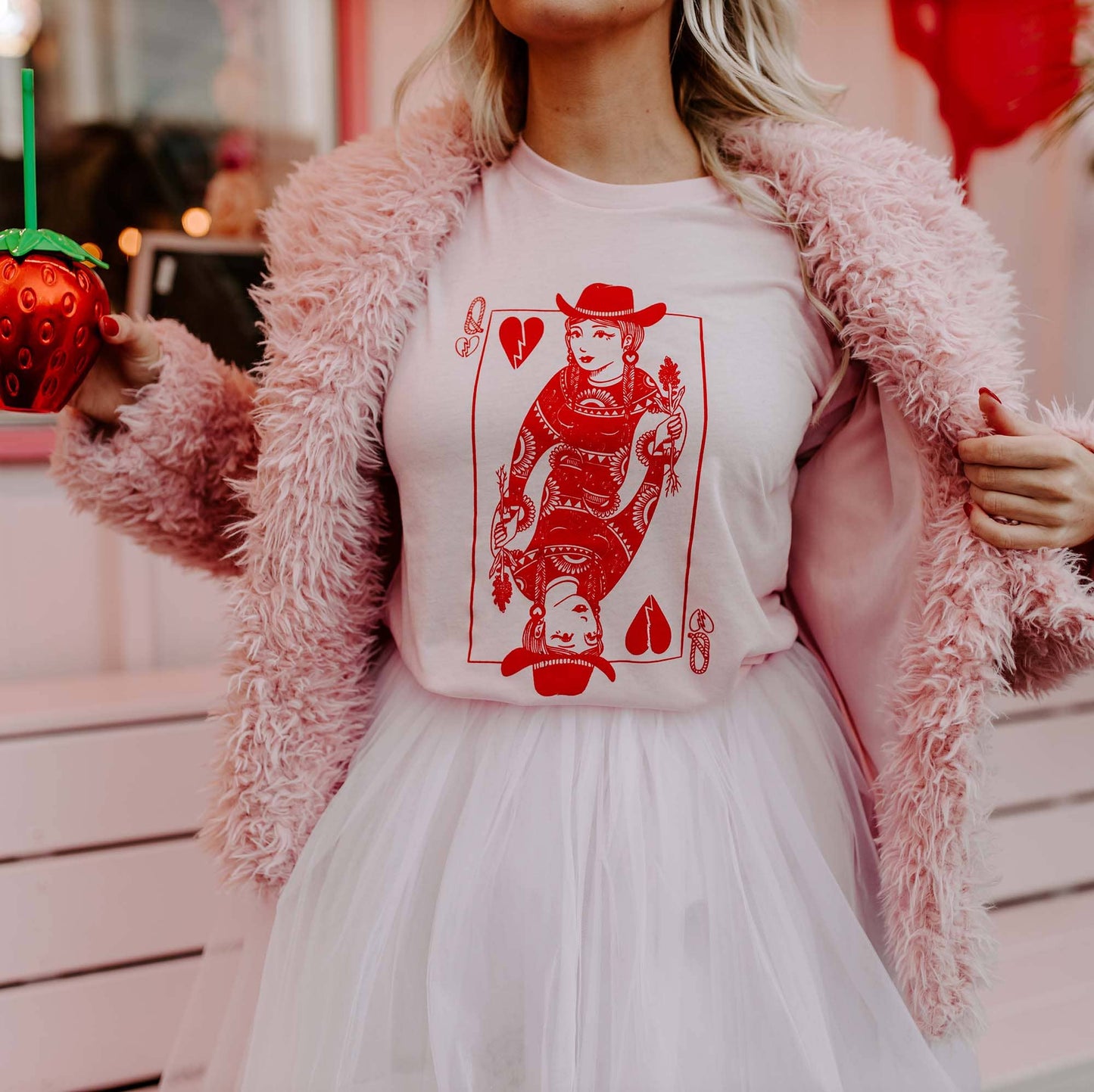 Queen of Hearts Tee