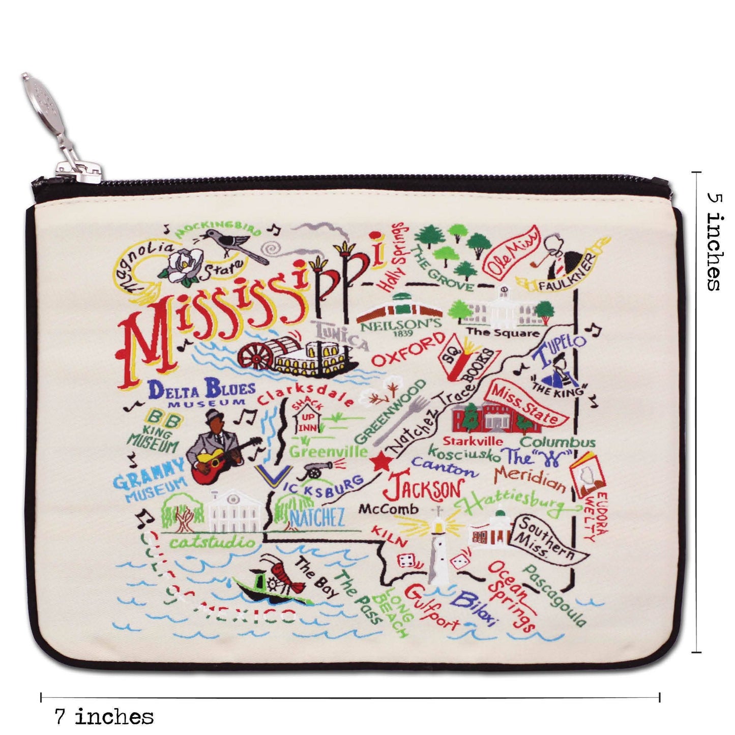 Mississippi Zip Pouch