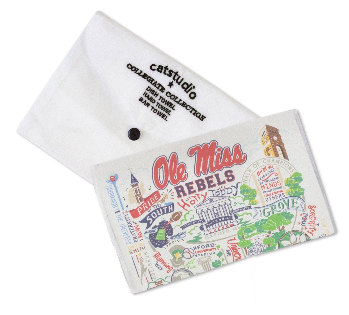 Ole Miss Collegiate Dish Towel