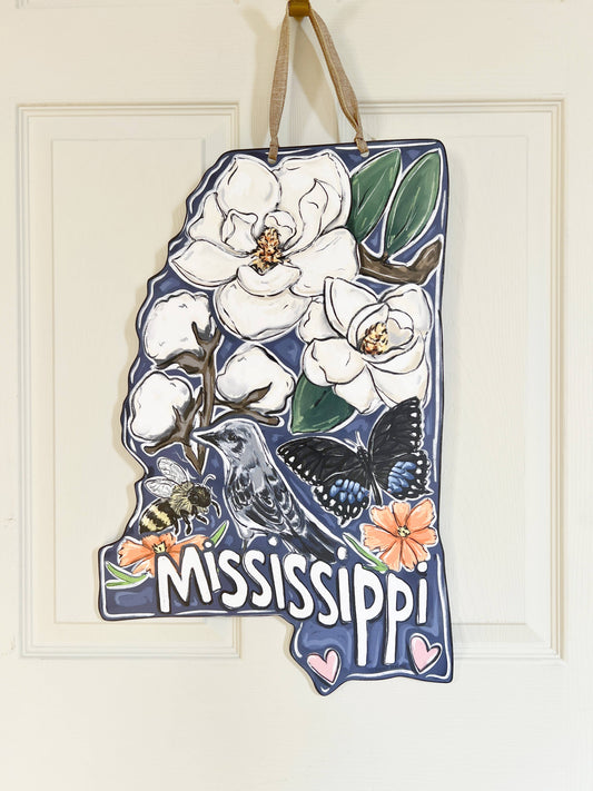 Mississippi State Favorites Door Hanger