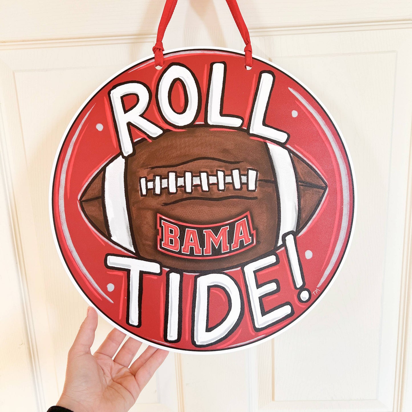 Alabama Roll Tide Door Hanger