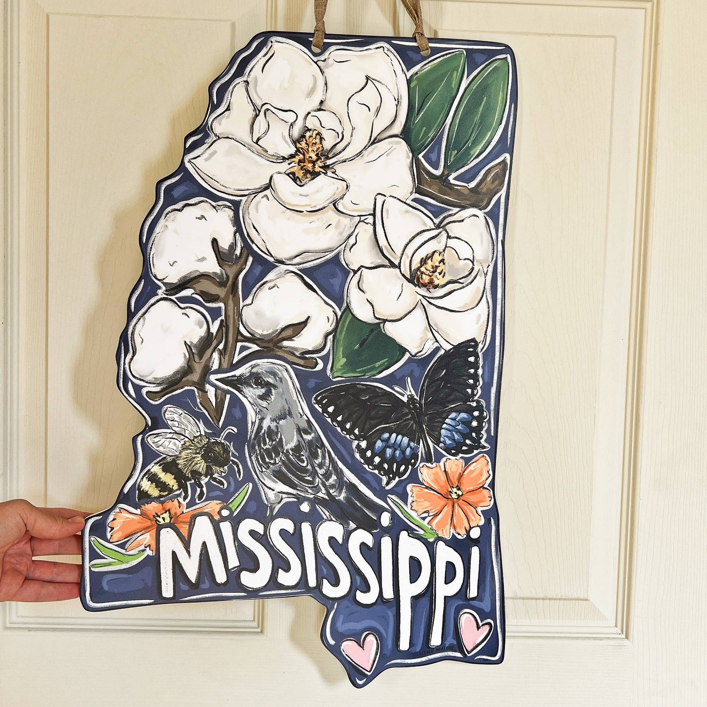 Mississippi State Favorites Door Hanger