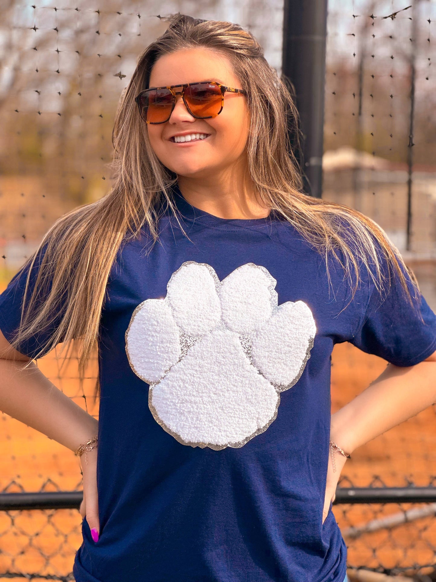 Paw Chenille T-Shirt