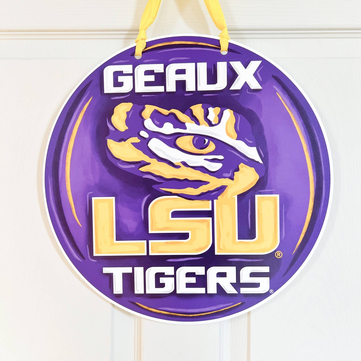 Louisiana State University Door Hanger