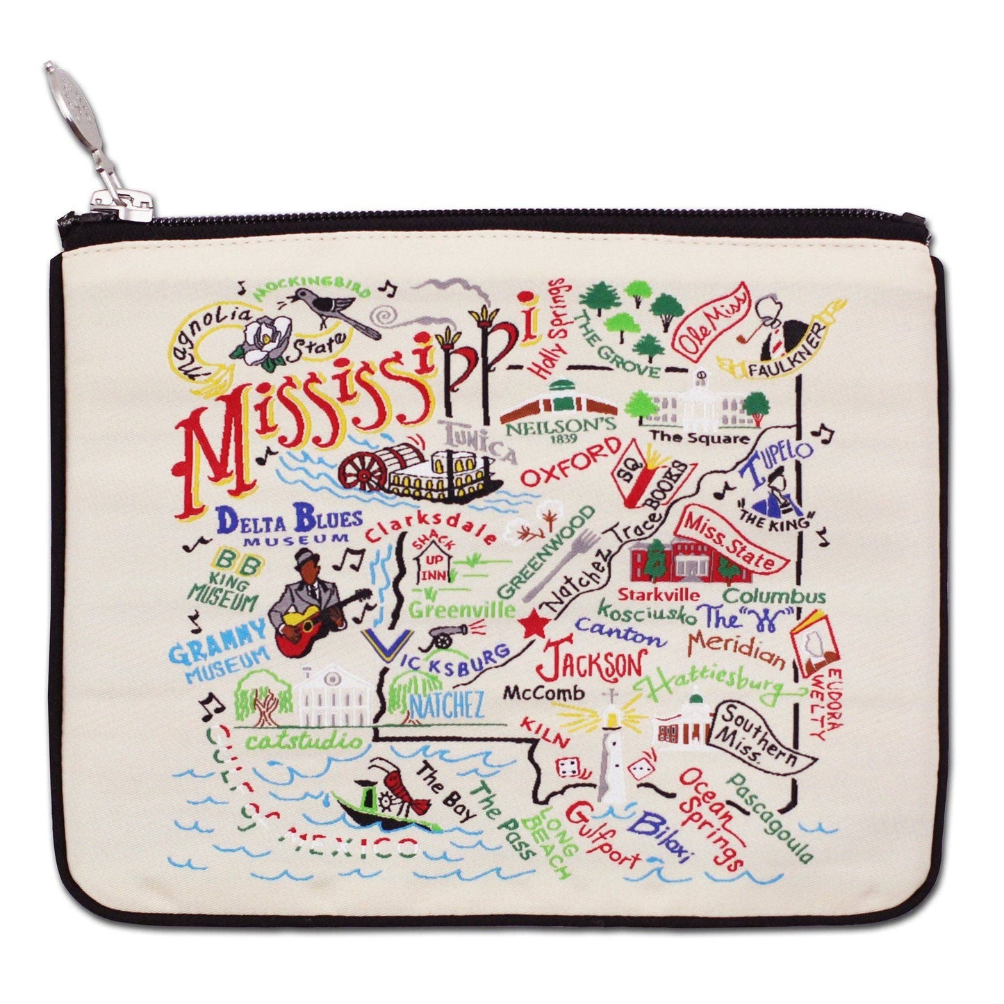 Mississippi Zip Pouch