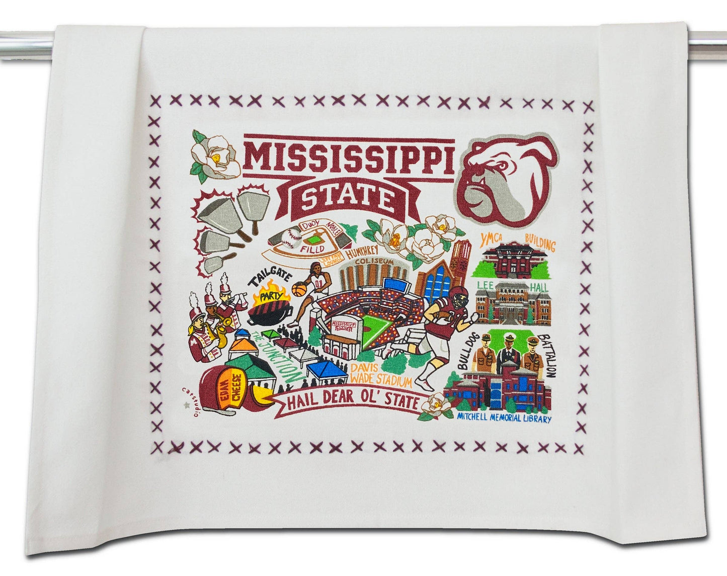 Mississippi State University Collegiate Dish Towel