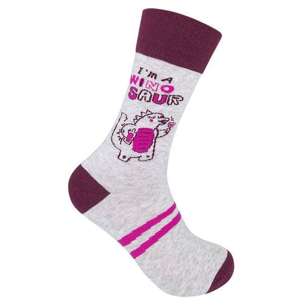 I’m a Winosaur Wine Socks