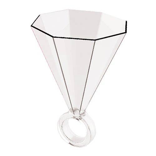 Clear Ring Shot Glass