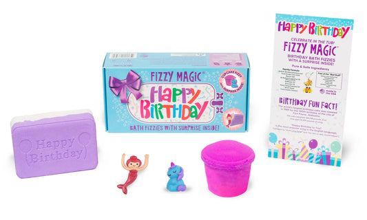 Unicorn & Mermaid Surprise Bath Bomb Birthday Box