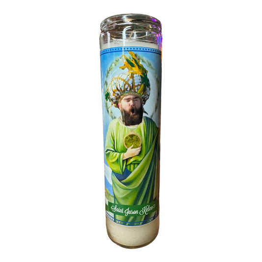 Jason Kelce Prayer Candle