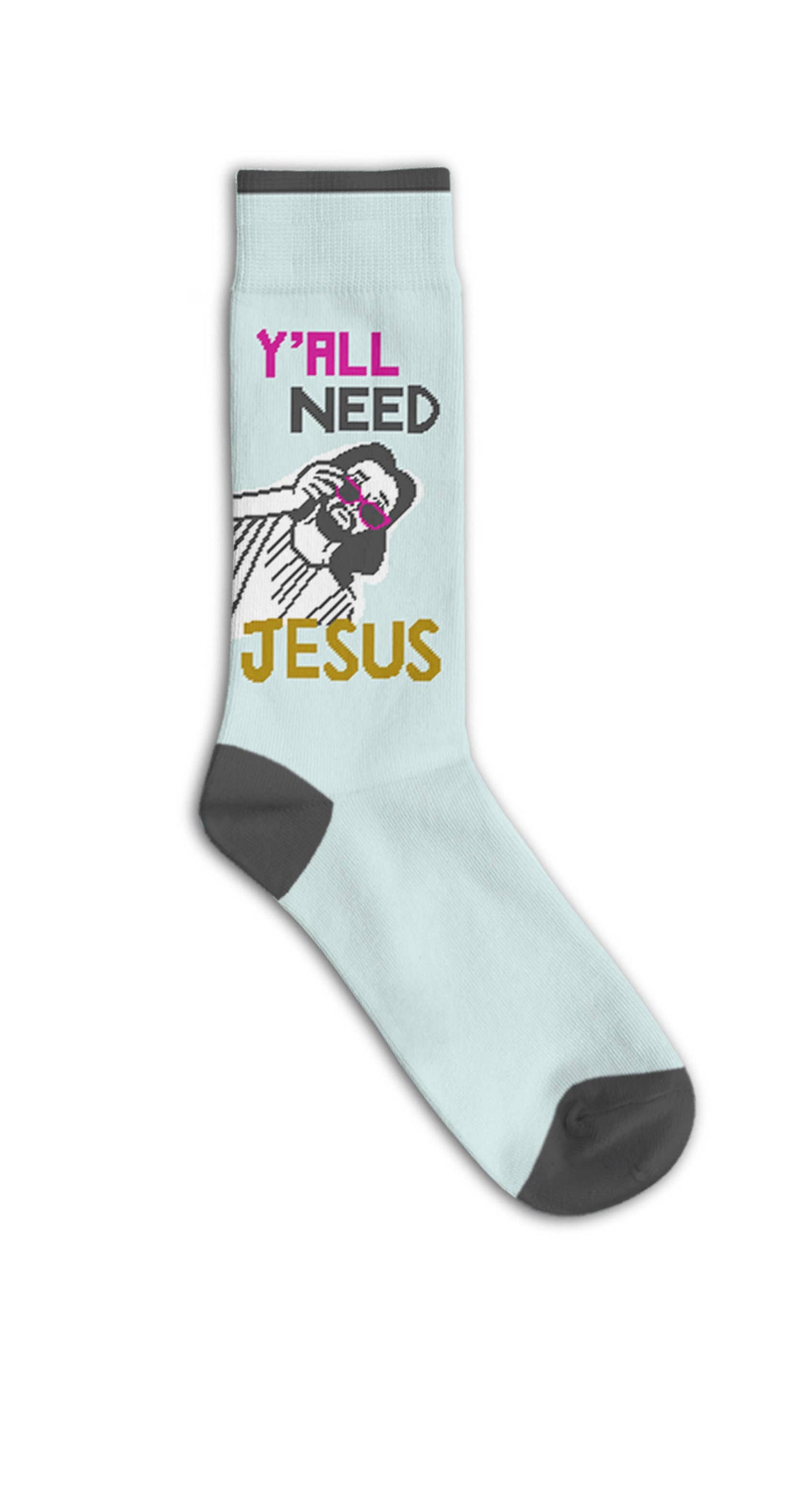 Y'all Need Jesus Socks