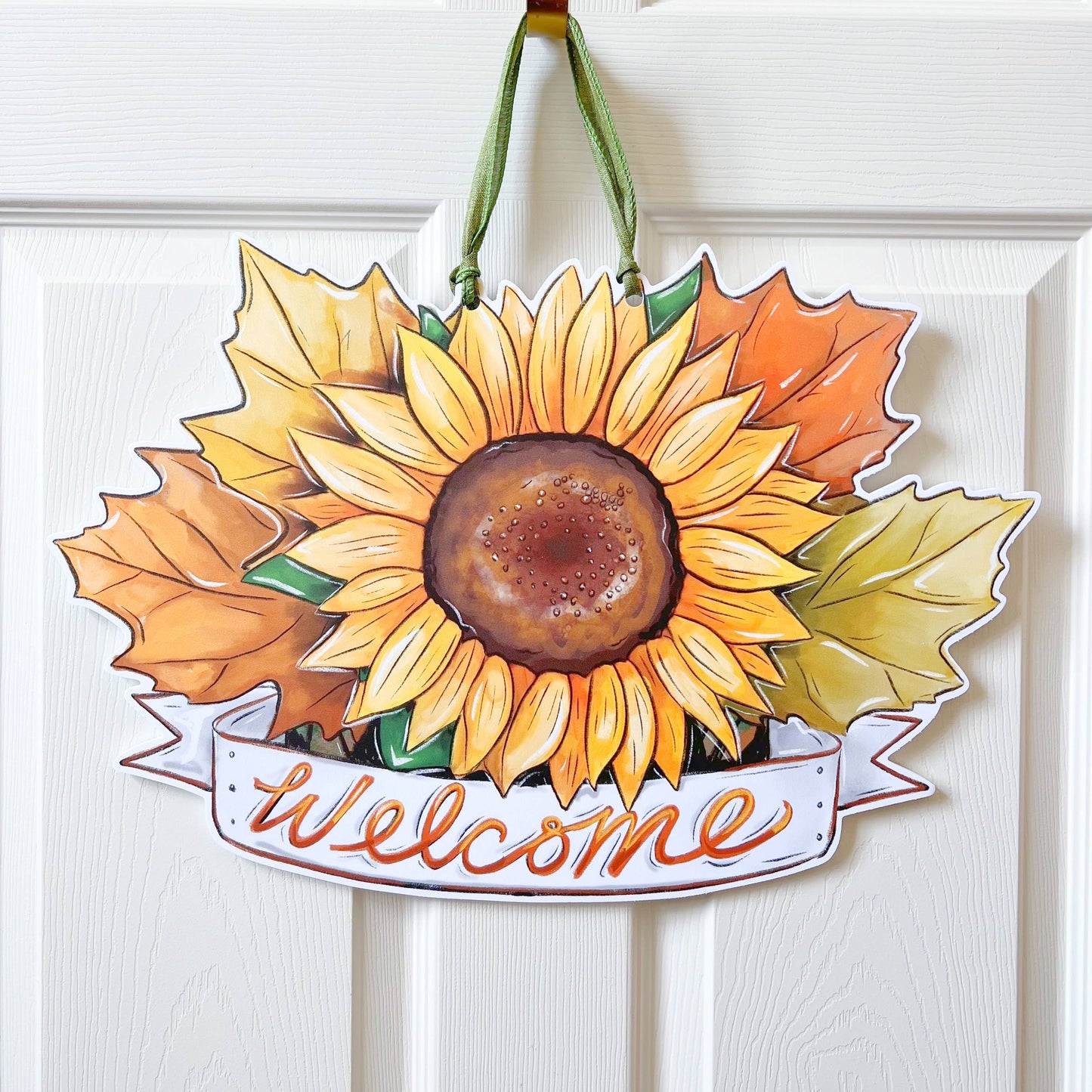 Fall Sunflower Door Hanger